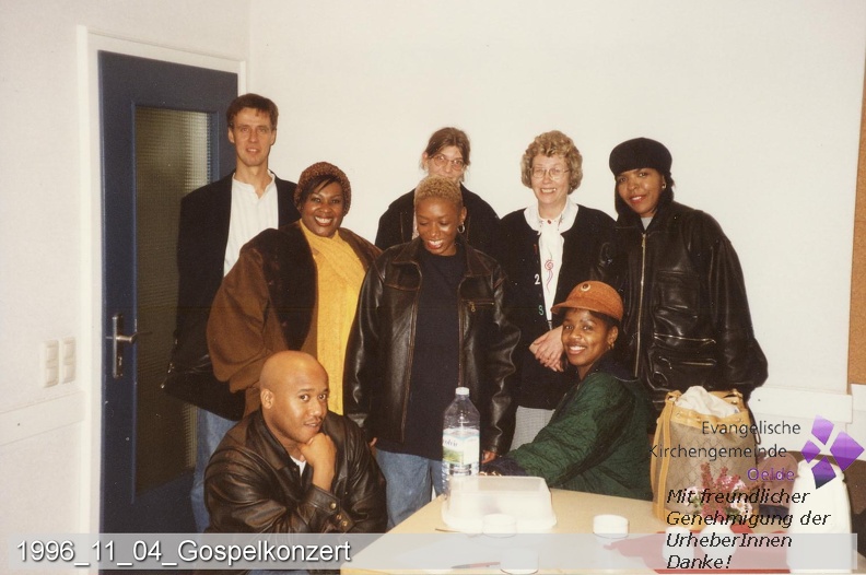 1996 11 04 Gospelkonzert