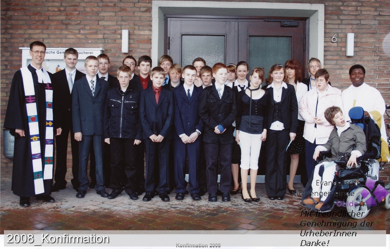 2008 Konfirmation