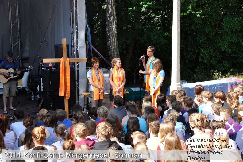 2014-Konfi-Camp-Morgengebet Sonntag 1